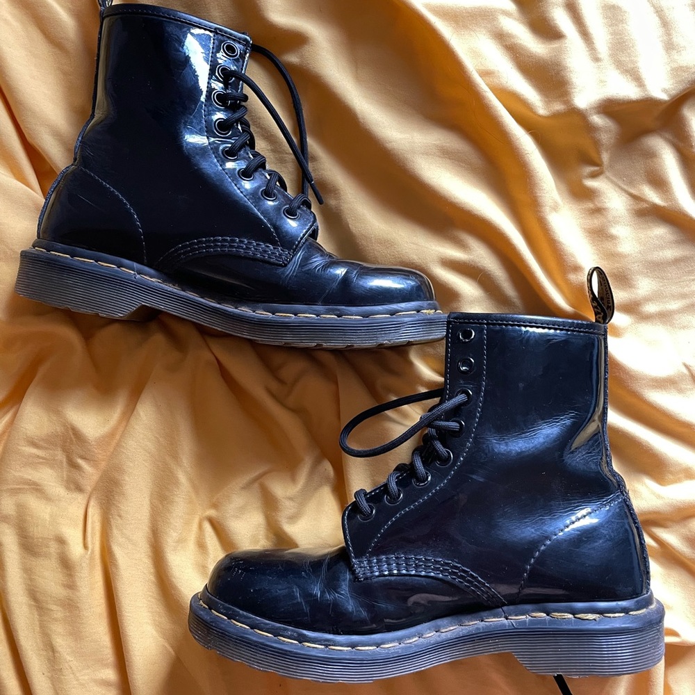 Black Classic 1460 Combat Boot Doc Martens